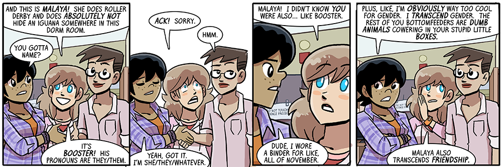 malaya also transcends picking out plaid-patterned shirts that are easy to consistently render