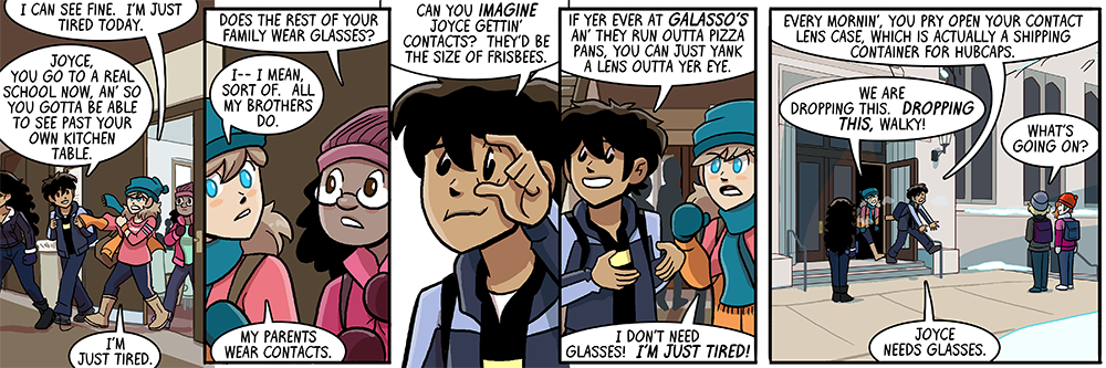 we haven't seen the rear doors to rawles hall before