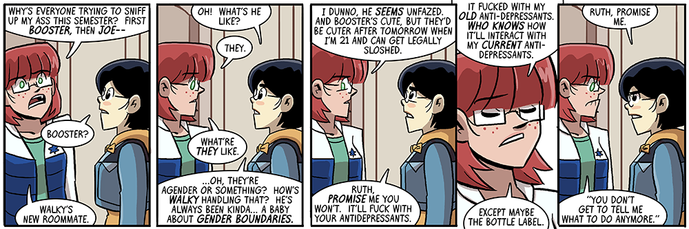 it's a mystery until i actually read the words