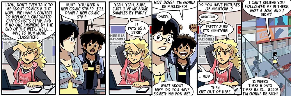 that's right i'm gonna get some mileage out of that wide shot