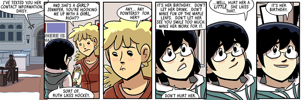 ruth can have little a hurt, as a treat