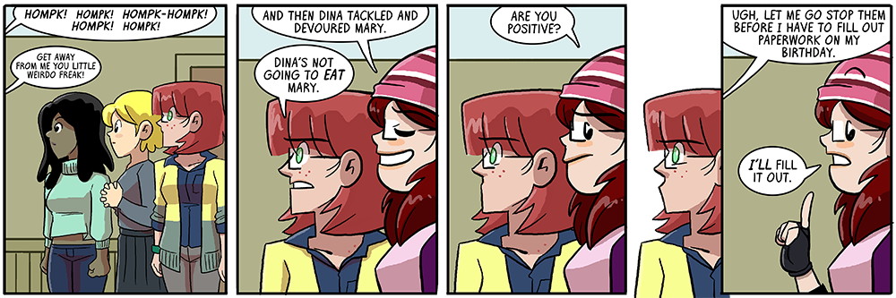 let her have an arm at least