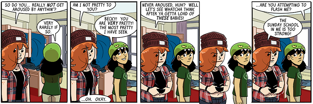 you can take the girl out of the sunday school but 