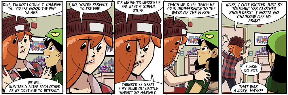 dumbing of age book 11: things'd be great if my dang ol' crotch weren't so hangry