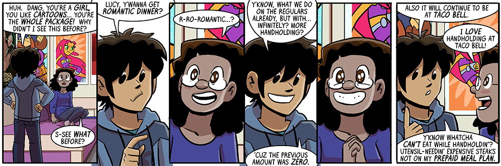 not if you just gnaw at them one-handed