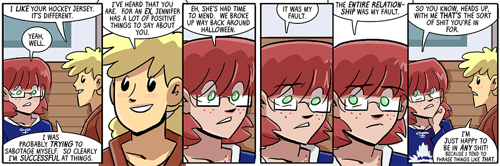 just so happy to be neckdeep in shit