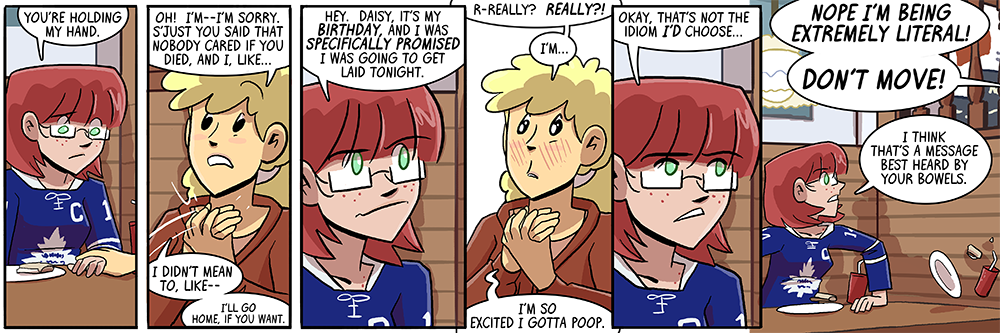 this is actually among daisy's top five dates