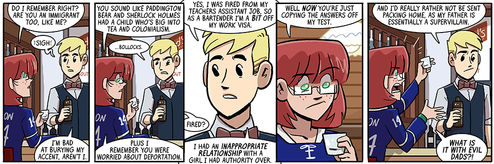 he does wear an eyepatch