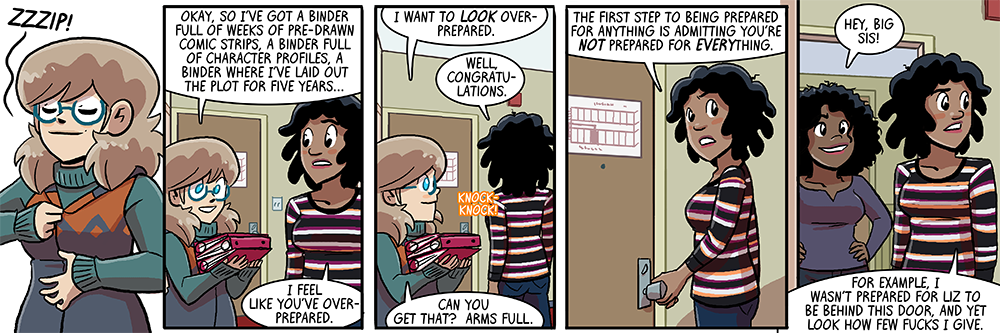 sarah is like the batman of not giving a shit