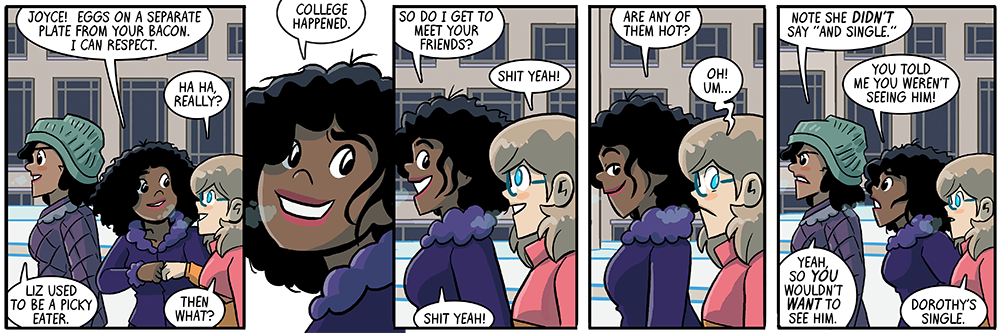 they all got suddenly hotter over break, it's weird