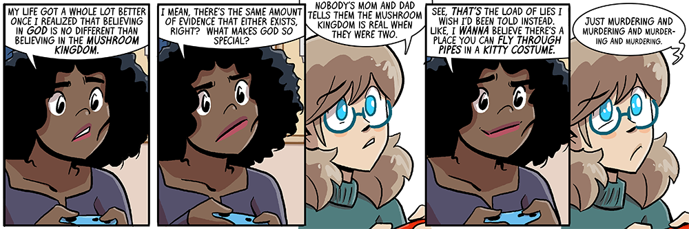 mario will kill goombas until there are no more goombas