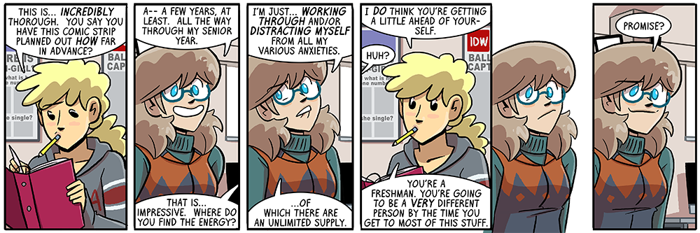 you're probably going to find out you prefer different character pairings than originally intended