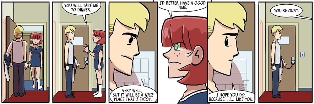 look at least unhandcuff him