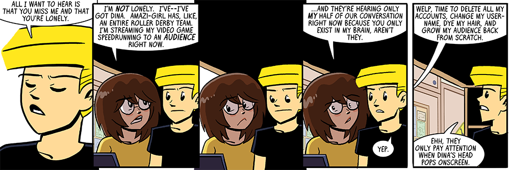 also good thing she left the headset off