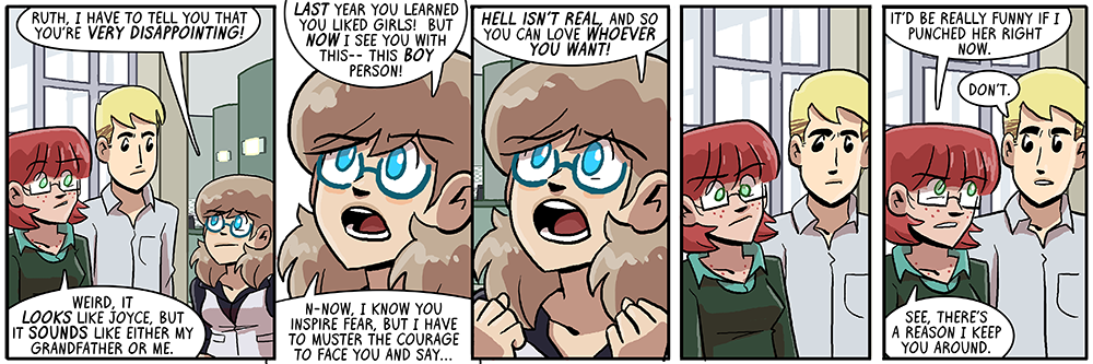 not necessarily disagreeing