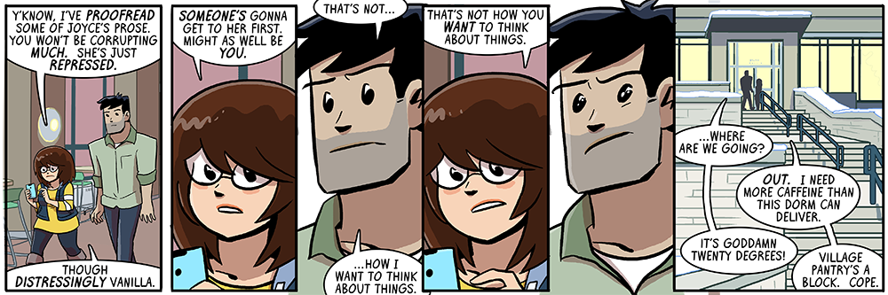 joyce: *whispers* missionary position