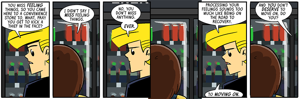 feeling things sounds dumb