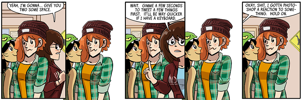 read the room, amber, it's horny