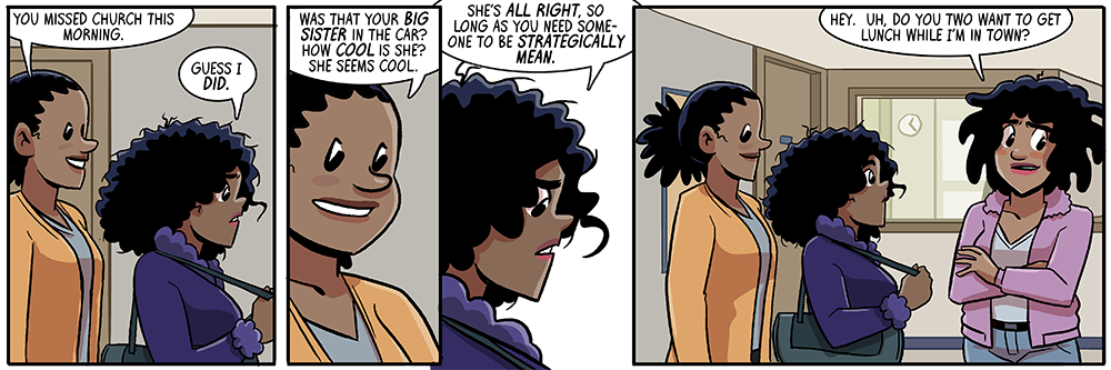 she's up for some lasagna