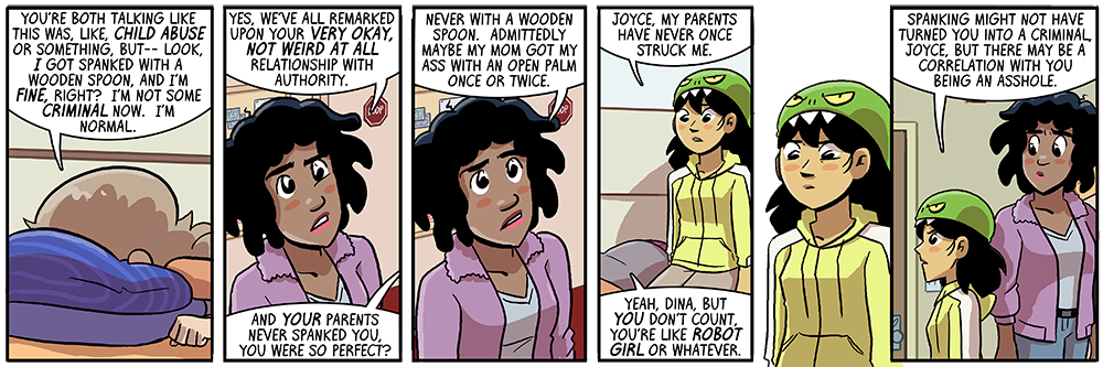 i honestly have no idea how large a shitstorm will have brewed in the comments over the spanking stuff, i wonder