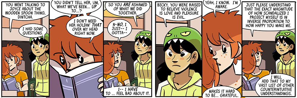 you can be happy you just have to feel guilty about it