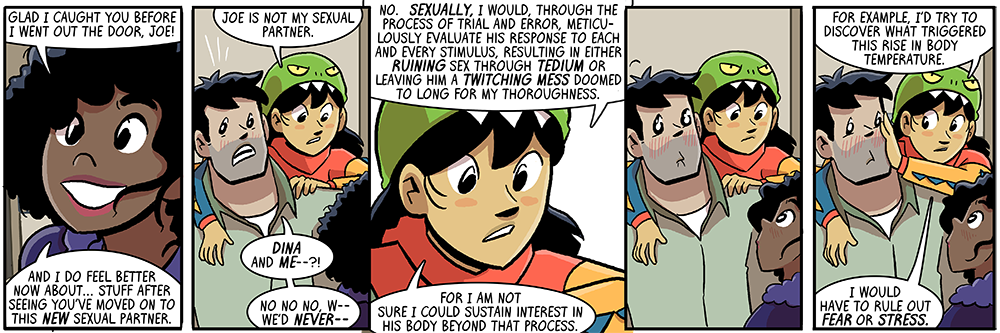 dina could rock and/or shatter your world, joe