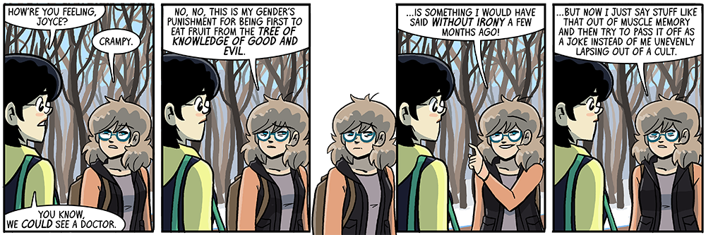 sometimes we forget we are no longer in a cult