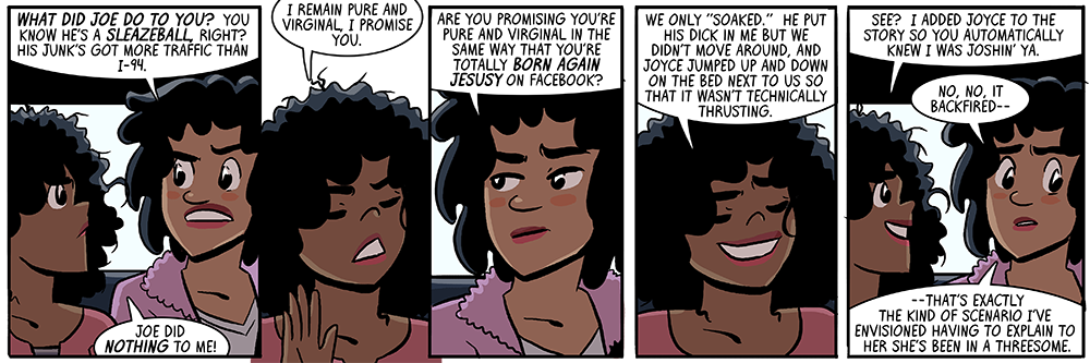 technically if there's a third person that's called 'jump humping'