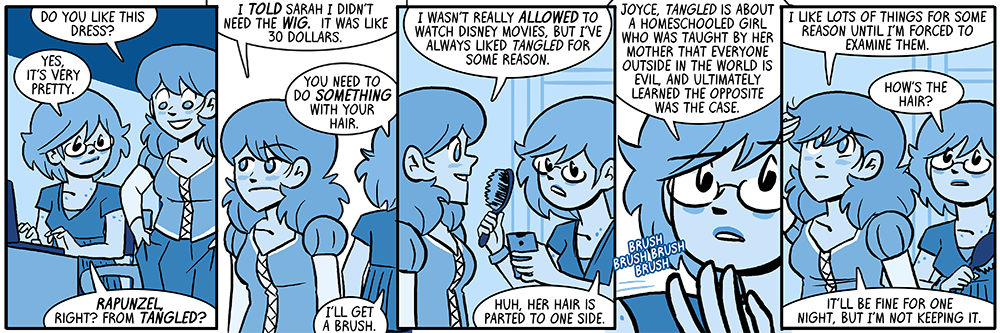 definitely not keeping it and definitely not growing out the hair over my ears a little