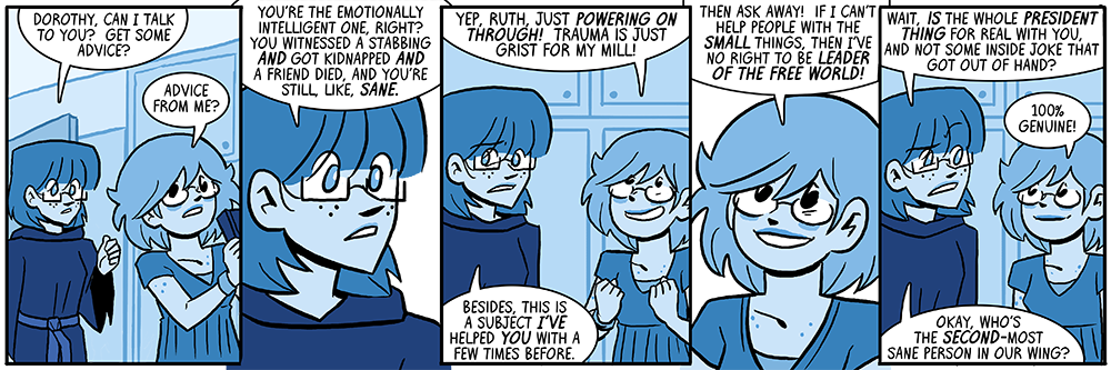 the bad news is that it's sarah 