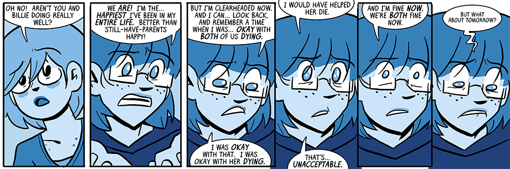 what if there IS no tomorrow?  there wasn't one today!