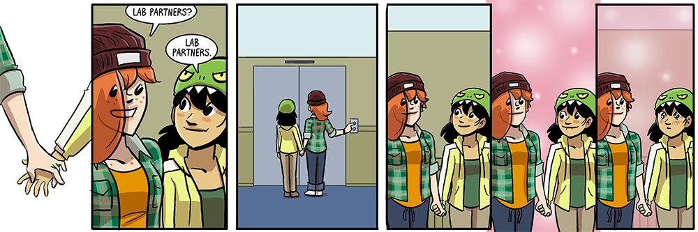 oh my god they were lab partners