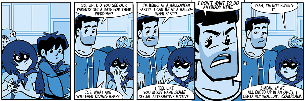 okay but don't include the iguana, he can't give consent 