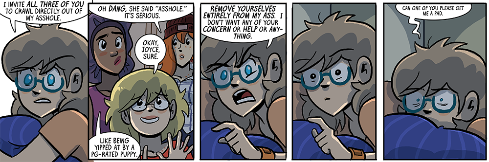 it doesn't get bleeped if it's just 'ass' without the 'hole'