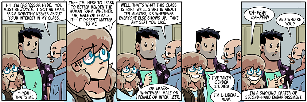 dumbing of age book 13: i'm a smoking crater of second-hand embarrassment