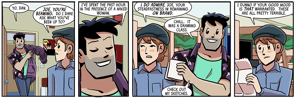 shush he's a beginner 