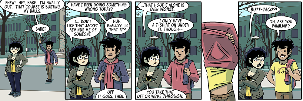 is it a butt or is it a taco, we'll never know