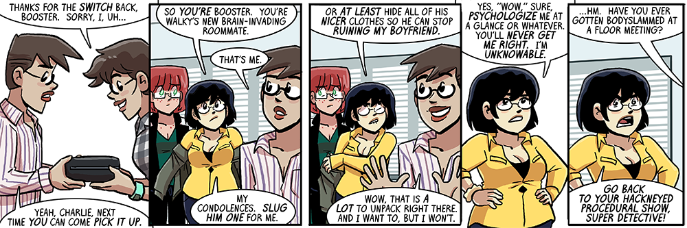 ruth has told jennifer booster's name and pronouns on-panel, but jennifer probably picked up the other details elsewhere