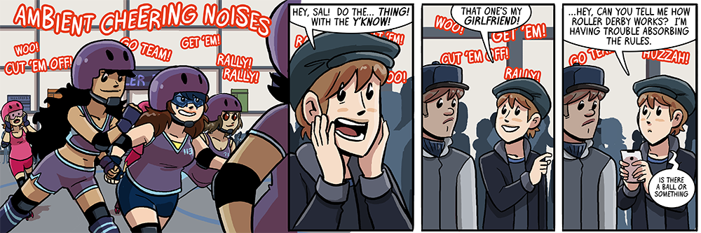 everybody loves ambient cheering noises