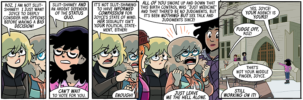 just stick up that ring finger until you're ready