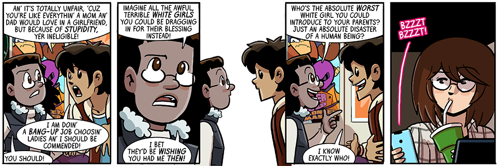 you've interrupted her LITERATURE