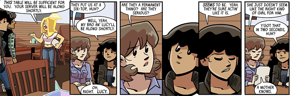 sal shelving her 'ah give them three weeks' diagnosis for the night