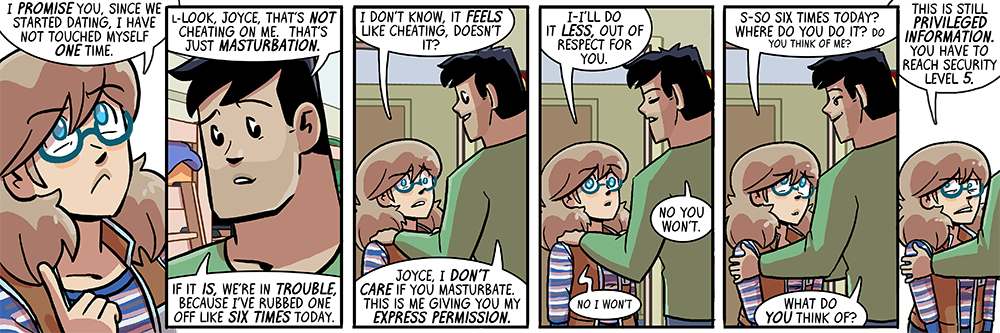 joe's still at level 2, dorothy and becky are at level 3, no one has ever reached level 5