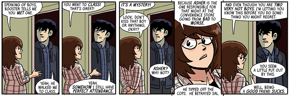 character growth, but at WHAT COST