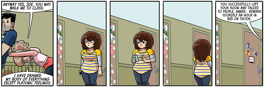 little a doomscrolling, as a treat