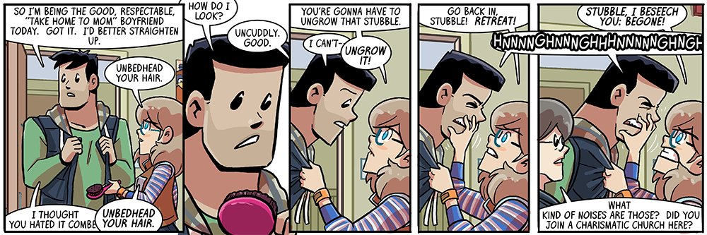 whoops joyce just made up a new verb