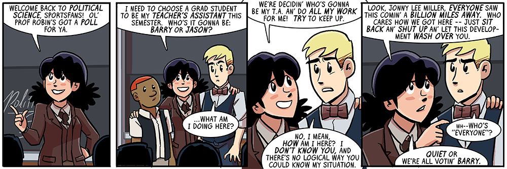 THAT'S NOT MY PLOT THREAD, I DON'T KNOW YOU