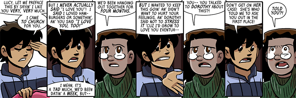 well, it's better than 'made me'