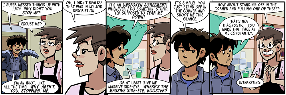 an' usually when i'm messin' up, odd