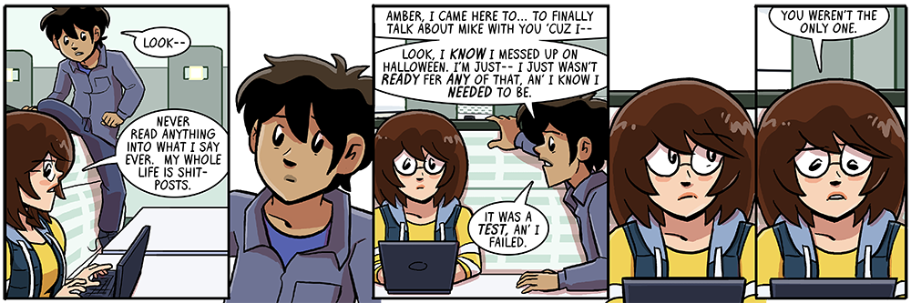 dumbing of age book 14: my whole life is shitposts